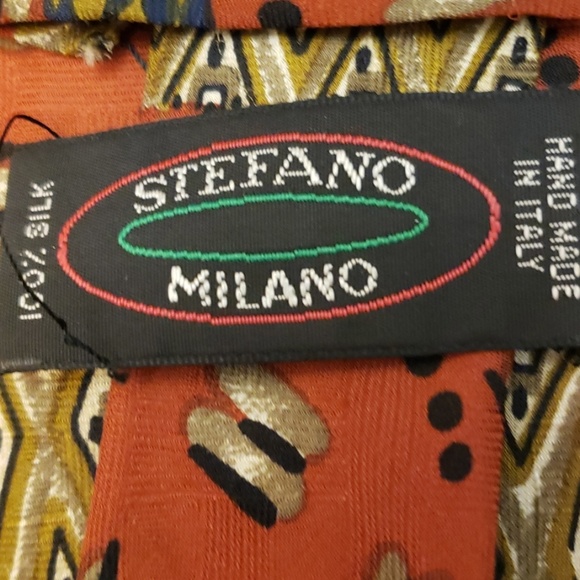 STEFANO MILANO SILK TIE - Picture 2 of 8